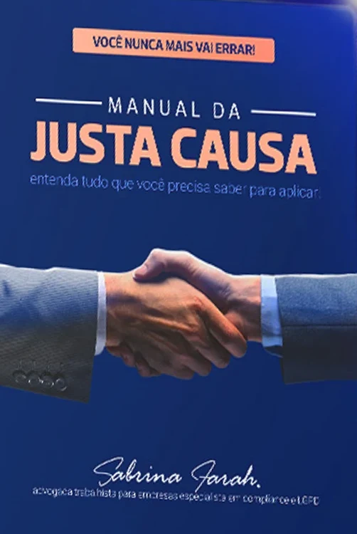 Capa do e-book Manual da Justa Causa